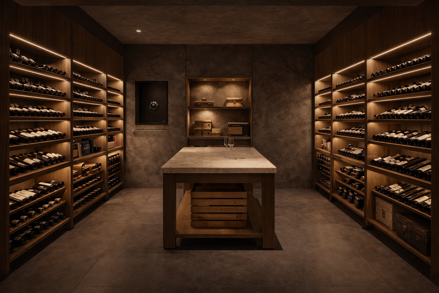 Cave sur mesure enterrée sur mesure FORTR'S