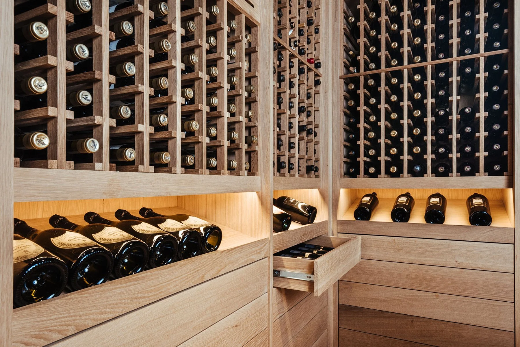 Cave enterrée haut de gamme sur mesure pour vin
