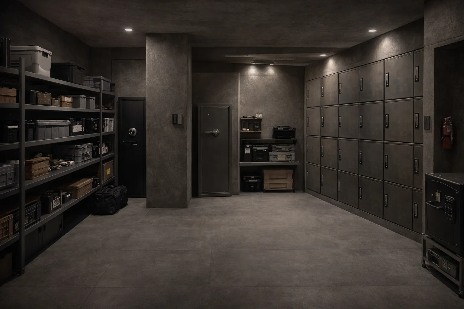 Espace sécurisé enterré sur mesure FORTR'S